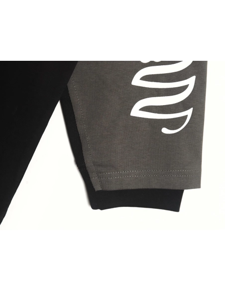 We11 Done Logo Printed Stitching Contrast Color Long Sleeve T-shirt TSK1,We11done