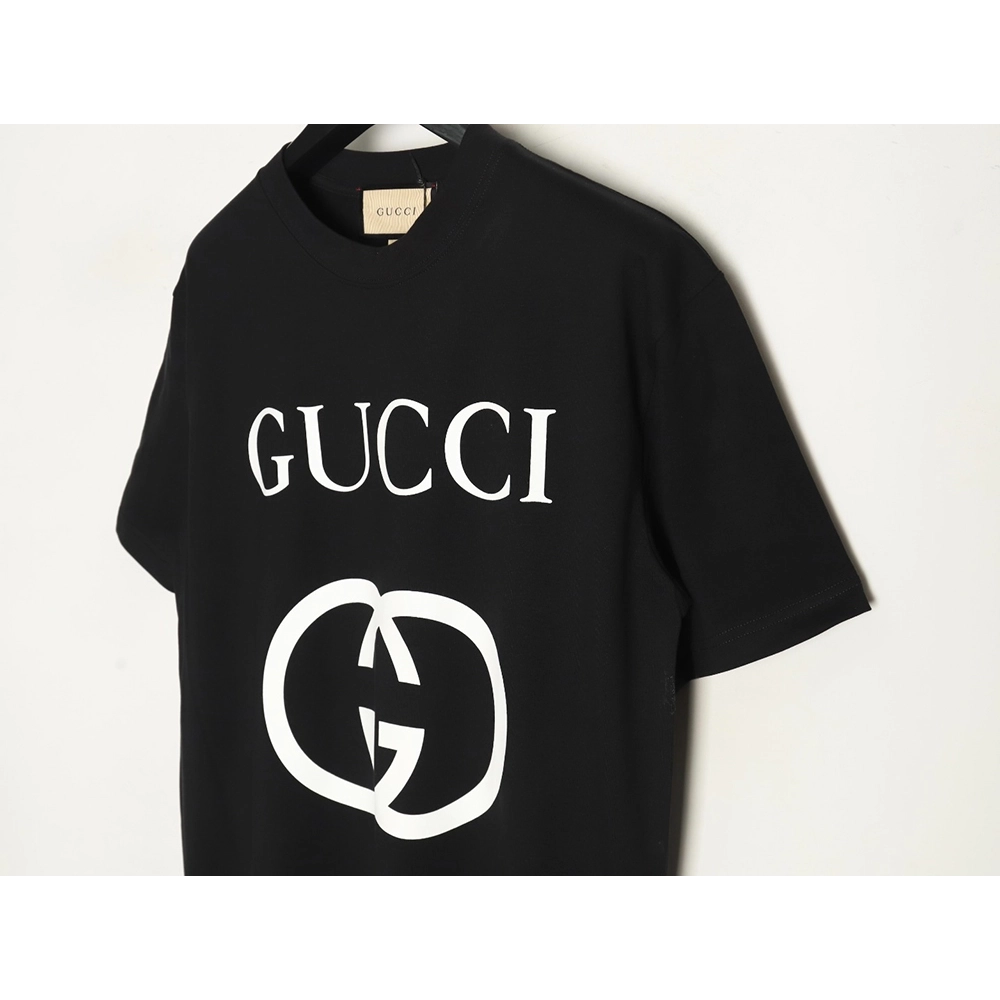 Gucci Double G print short-sleeved T-shirt TSK1,Gucci