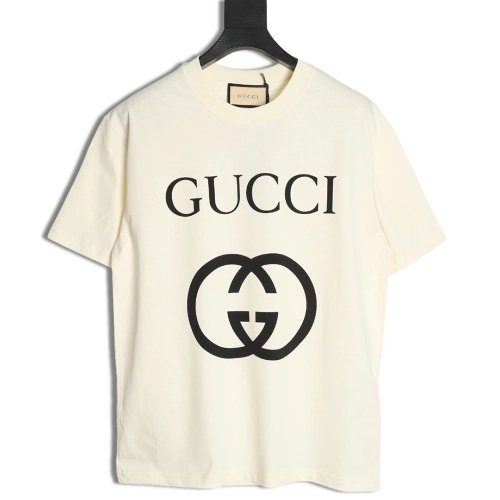 Gucci Double G print short-sleeved T-shirt,Gucci
