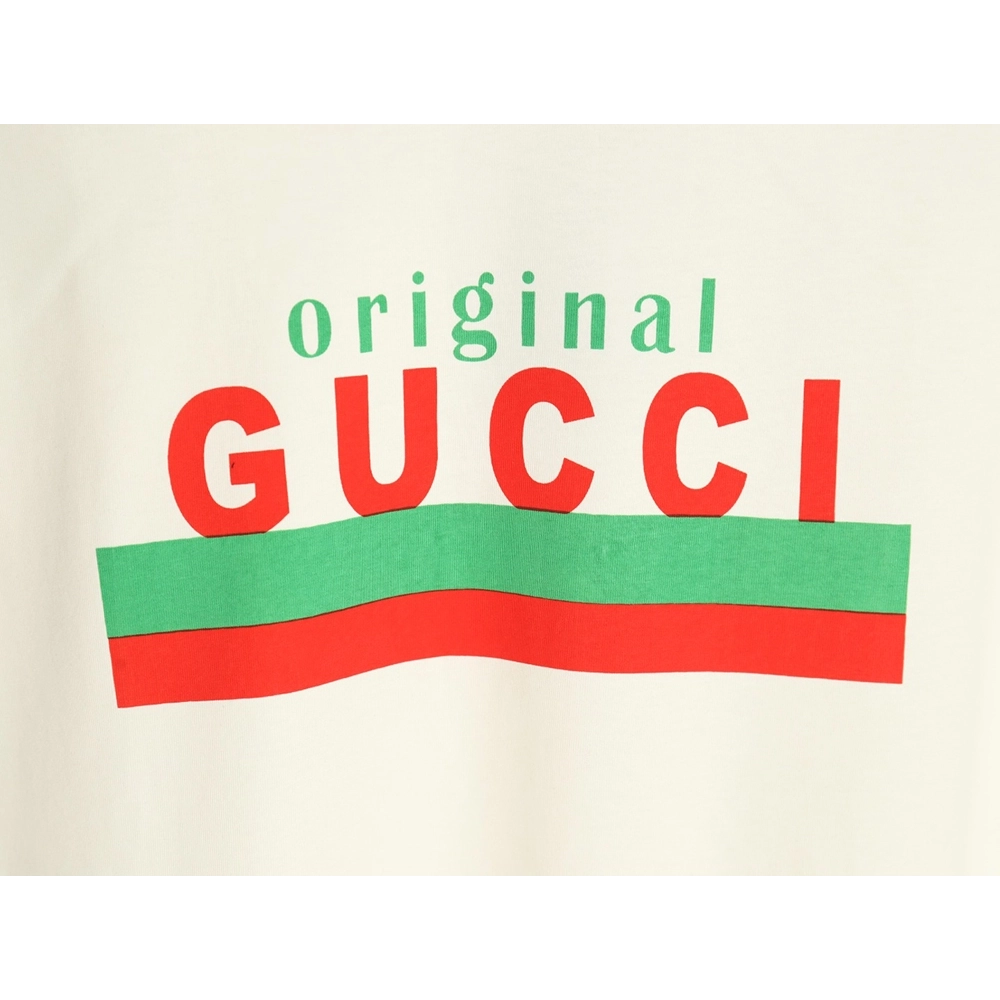Gucci original printed short-sleeved T-shirt,Gucci