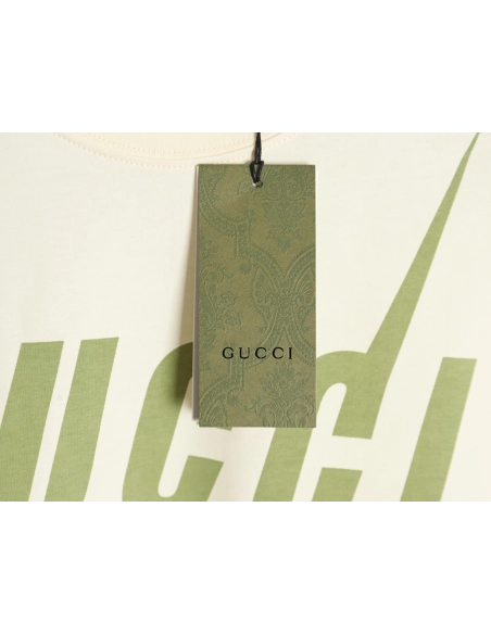 Gucci Avocado Lightning Print Short Sleeve T-shirt,Gucci