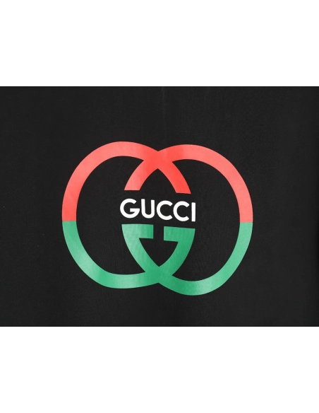 Gucci Double G print short-sleeved T-shirt TSK1,Gucci