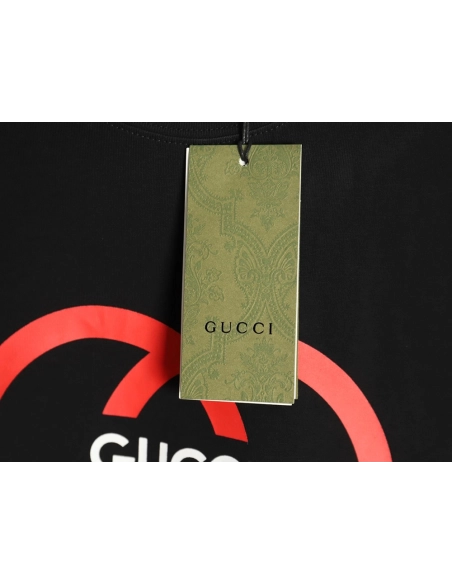Gucci Double G print short-sleeved T-shirt TSK1,Gucci