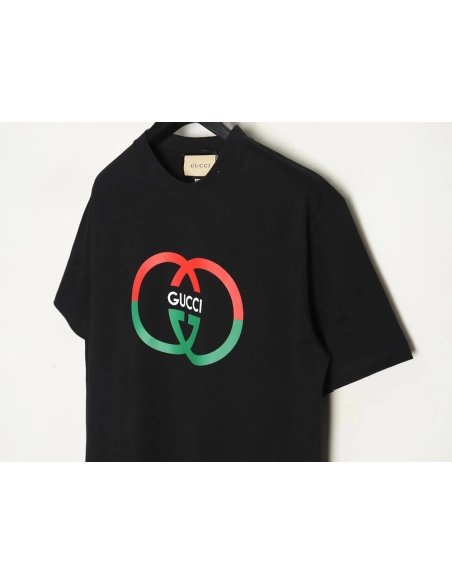 Gucci Double G print short-sleeved T-shirt TSK1,Gucci