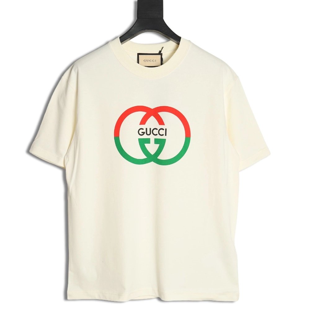 Gucci Double G print short-sleeved T-shirt,Gucci