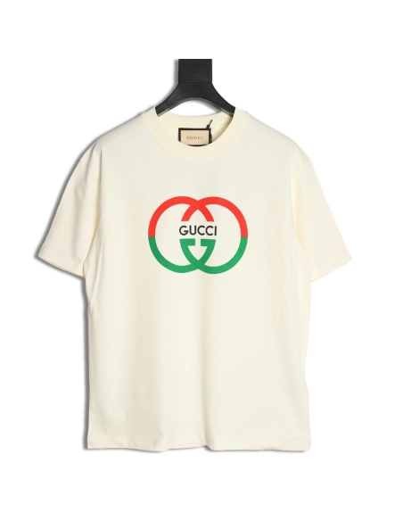 Gucci Double G print short-sleeved T-shirt,Gucci