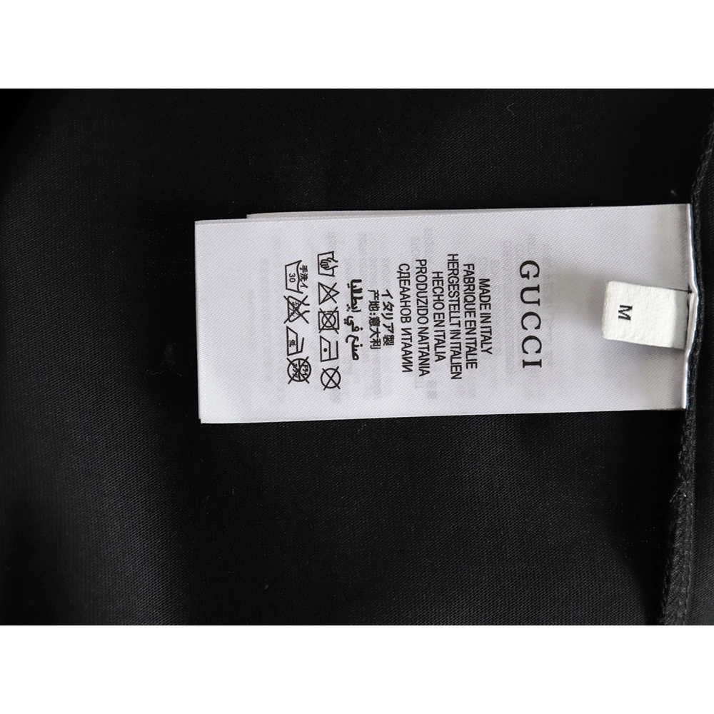 Gucci Square Letter Print Short Sleeve T-Shirt TSK1,Gucci