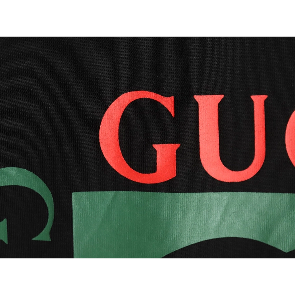 Gucci Square Letter Print Short Sleeve T-Shirt TSK1,Gucci