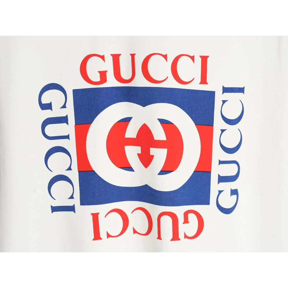 Gucci Square Letter Print Short Sleeve T-Shirt,Gucci