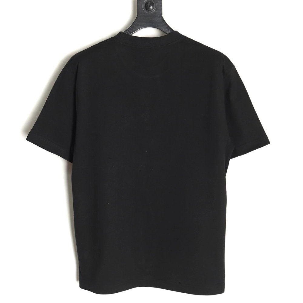 Dior Silver Logo Embroidered Short Sleeve T-Shirt TSK1,Dior