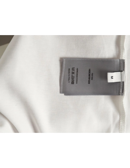 Dior Silver Logo Embroidered Short Sleeve T-Shirt,Dior