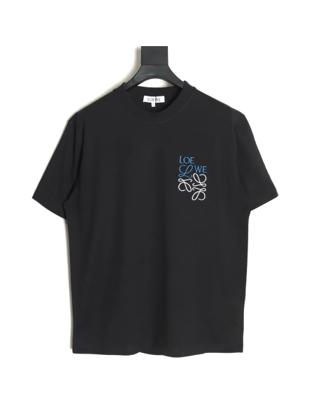 Loewe misplaced logo embroidery T-shirt TSK1,Loewe