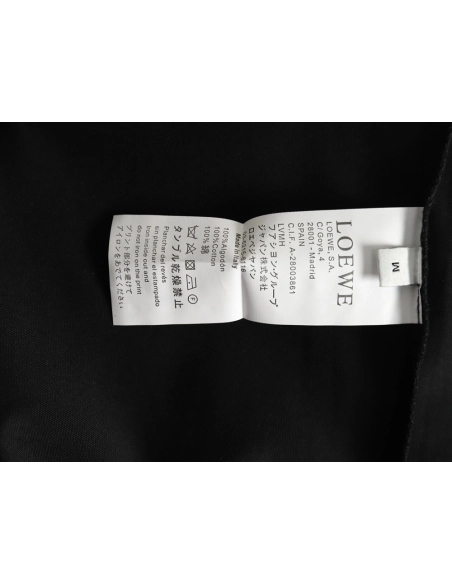 Loewe misplaced logo embroidery T-shirt TSK1,Loewe