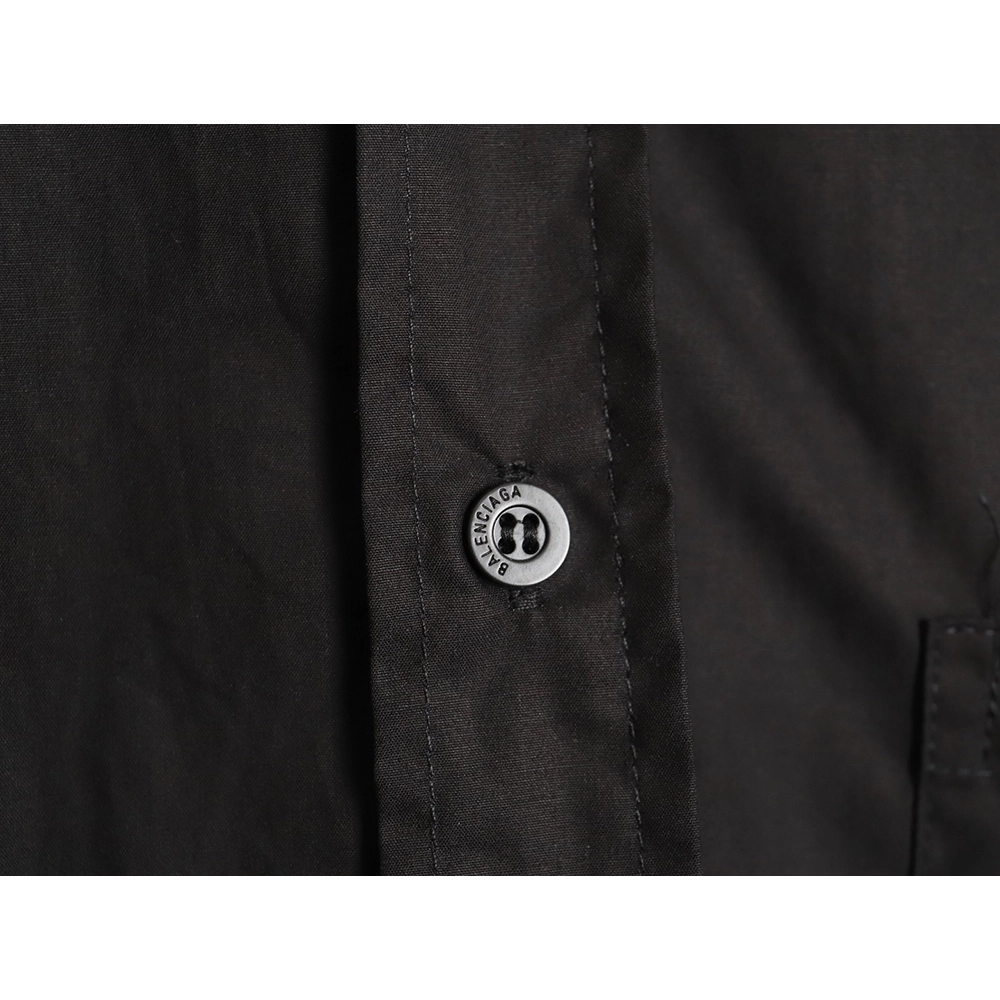 Balenciaga back logo print long sleeve shirt TSK1,Balenciaga