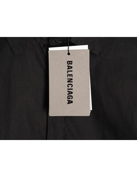 Balenciaga back logo print long sleeve shirt TSK1,Balenciaga