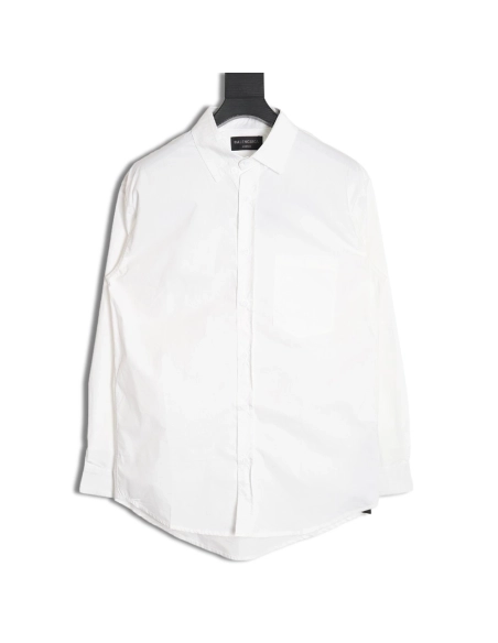 Balenciaga back logo print long sleeve shirt,Balenciaga