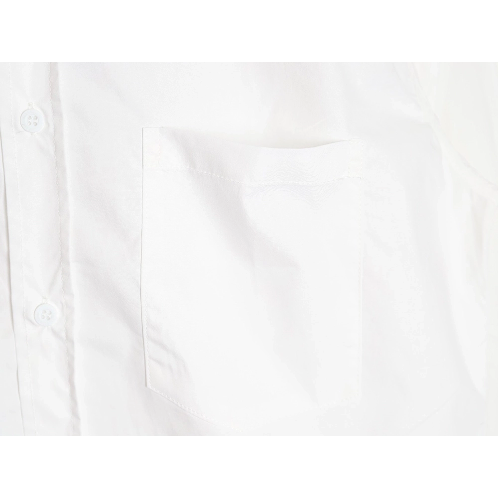 Balenciaga back logo print long sleeve shirt,Balenciaga