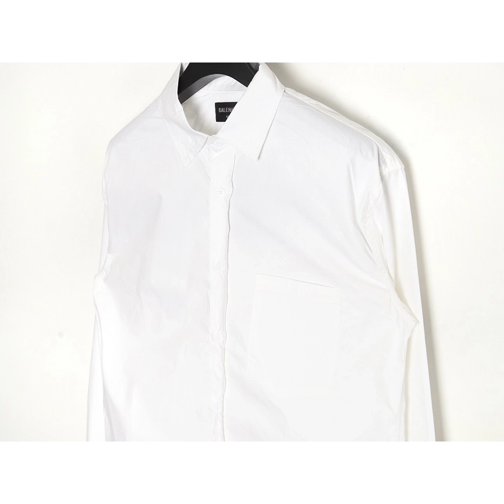 Balenciaga back logo print long sleeve shirt,Balenciaga