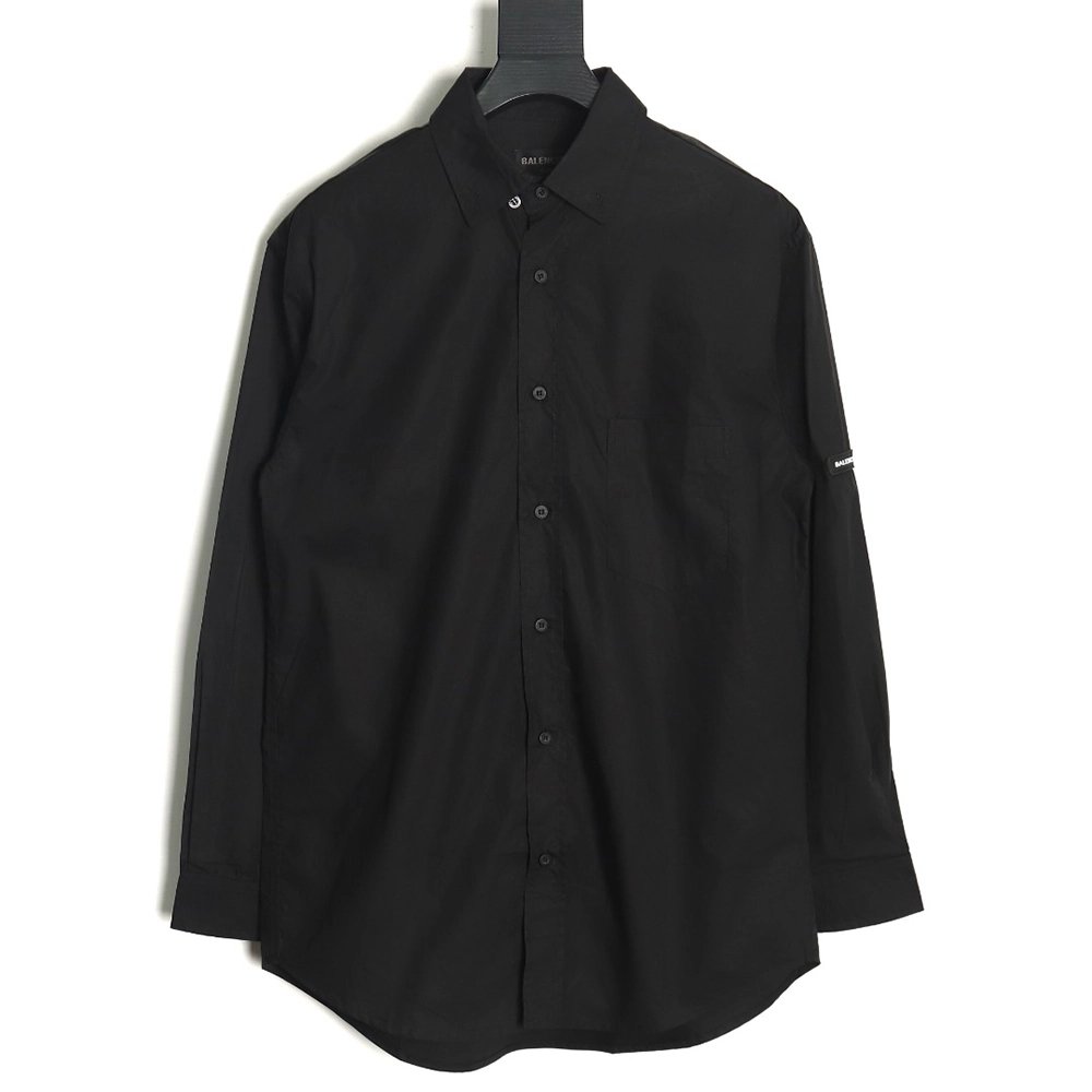 Balenciaga Silicone Armband Long Sleeve Shirt,Balenciaga
