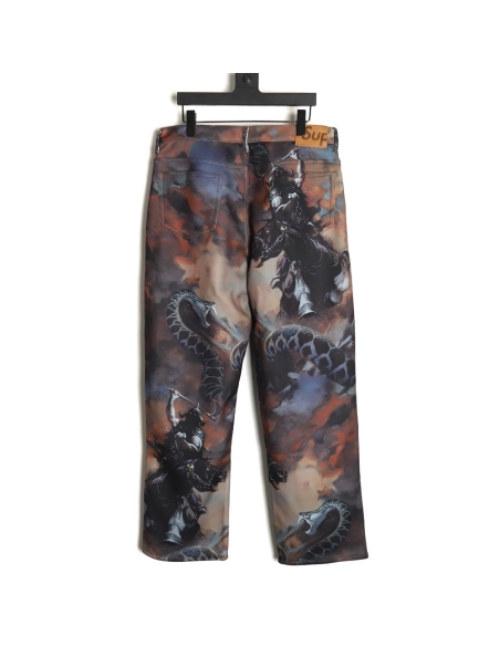 Supreme Frank Frazetta Denim Printed Track Pants,Supreme