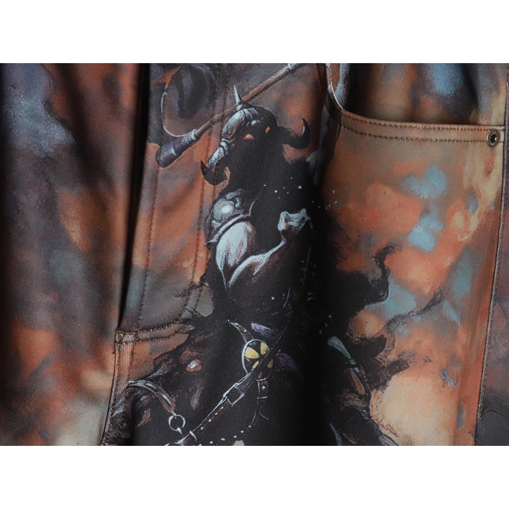 Supreme Frank Frazetta Denim Printed Track Pants,Supreme