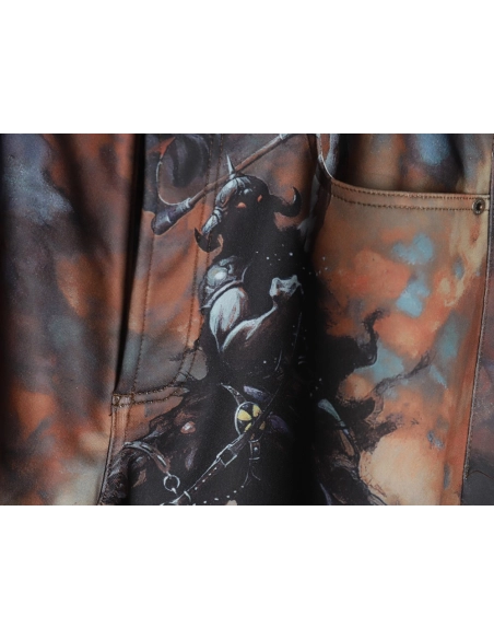 Supreme Frank Frazetta Denim Printed Track Pants,Supreme