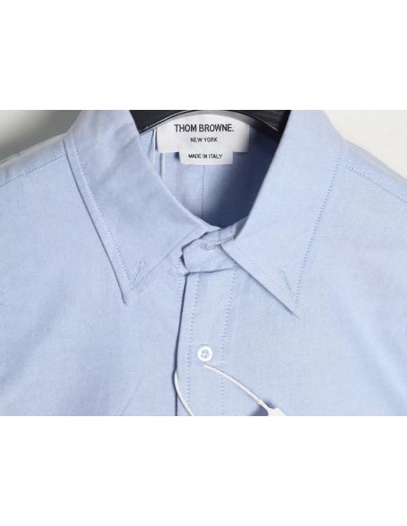 Thom Browne Double Sleeve Colorblock Long Sleeve Shirt,Thom Browne