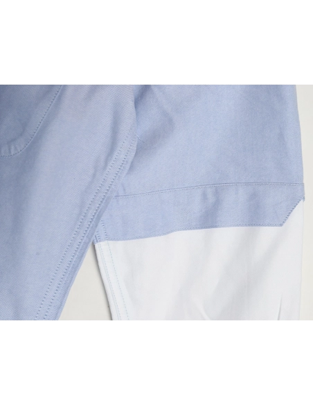 Thom Browne Double Sleeve Colorblock Long Sleeve Shirt,Thom Browne