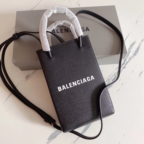Balenciaga Logo Phone Tote Bags 593826 18*4.5*12cm,Balenciaga Bags