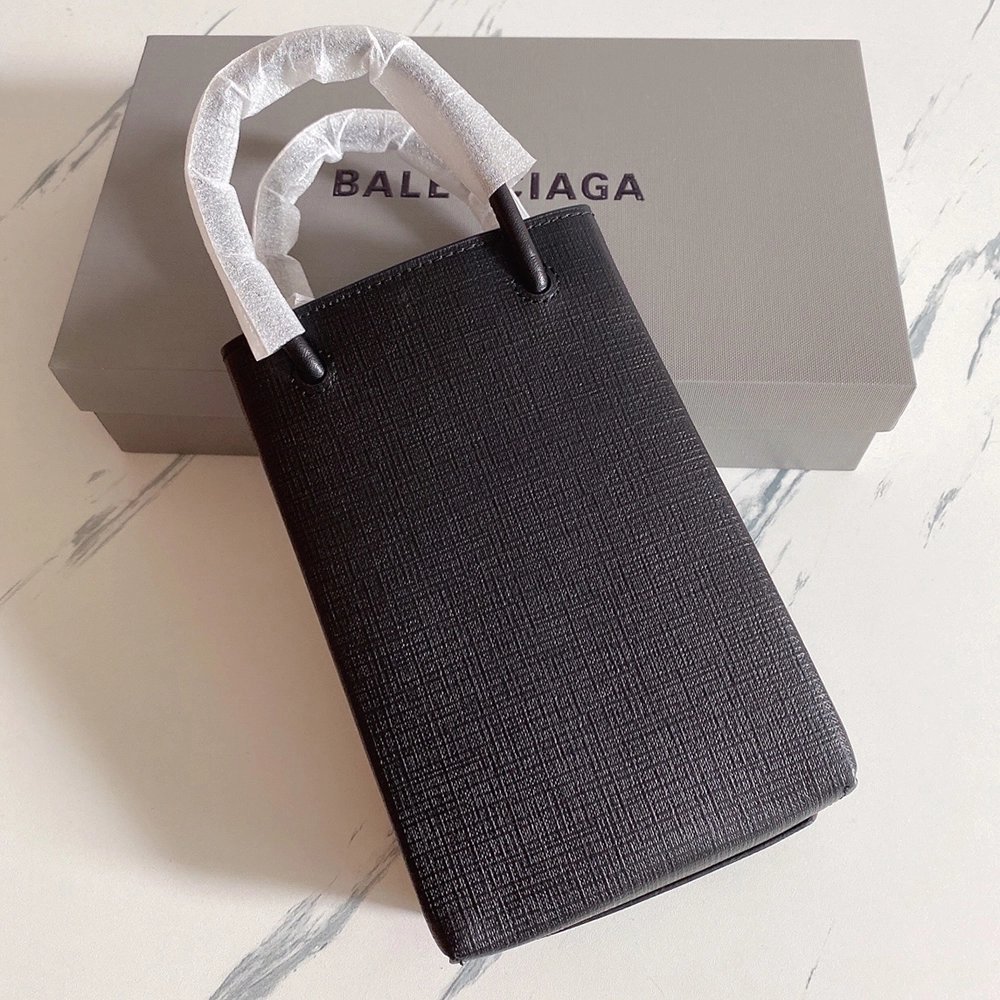Balenciaga Logo Phone Tote Bags 593826 18*4.5*12cm,Balenciaga Bags
