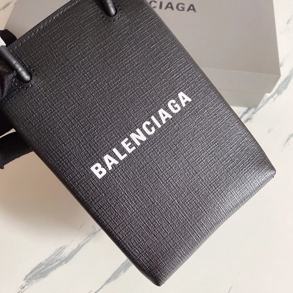 Balenciaga Logo Phone Tote Bags 593826 18*4.5*12cm,Balenciaga Bags
