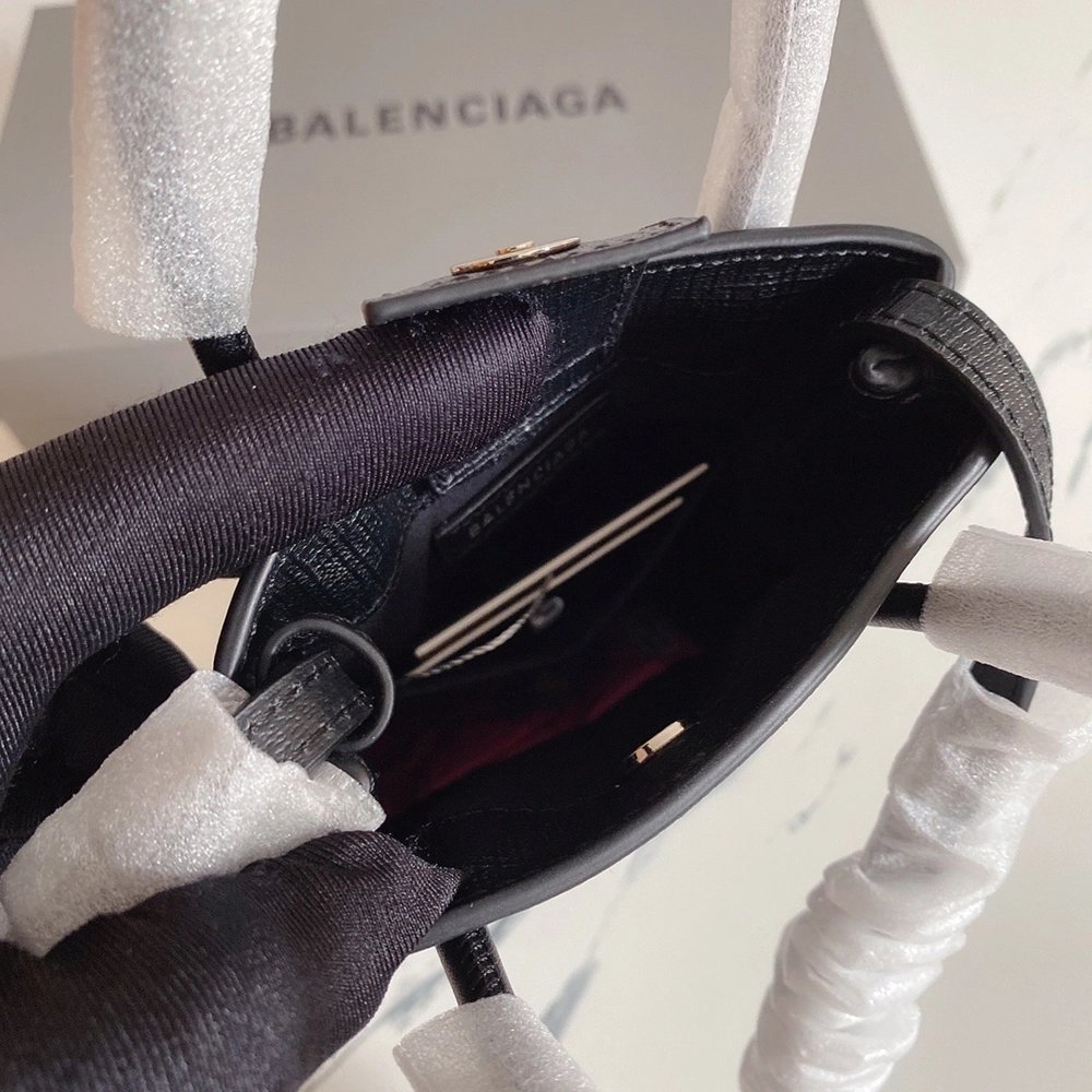 Balenciaga Logo Phone Tote Bags 593826 18*4.5*12cm,Balenciaga Bags