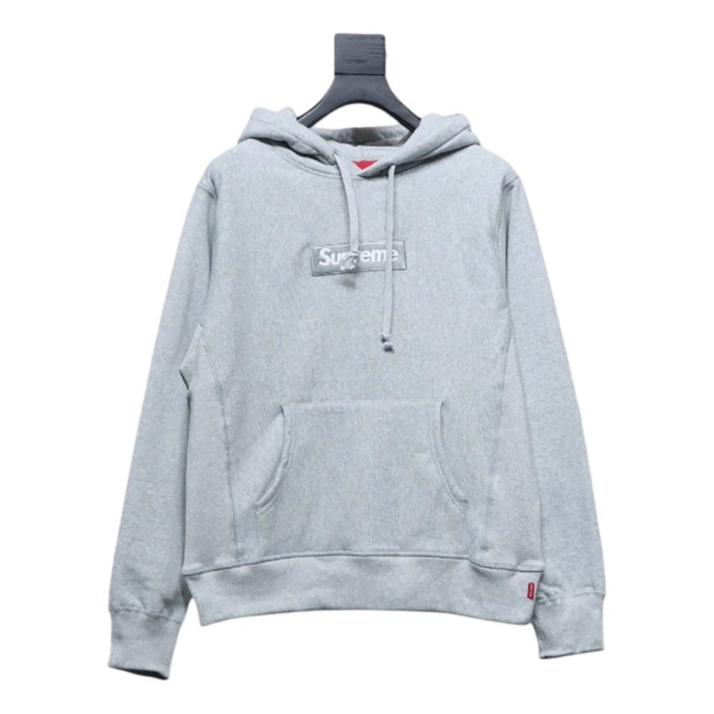 Supreme chest embroidered logo hooded sweatshirt,Supreme