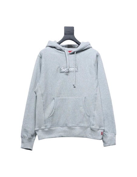 Supreme chest embroidered logo hooded sweatshirt,Supreme