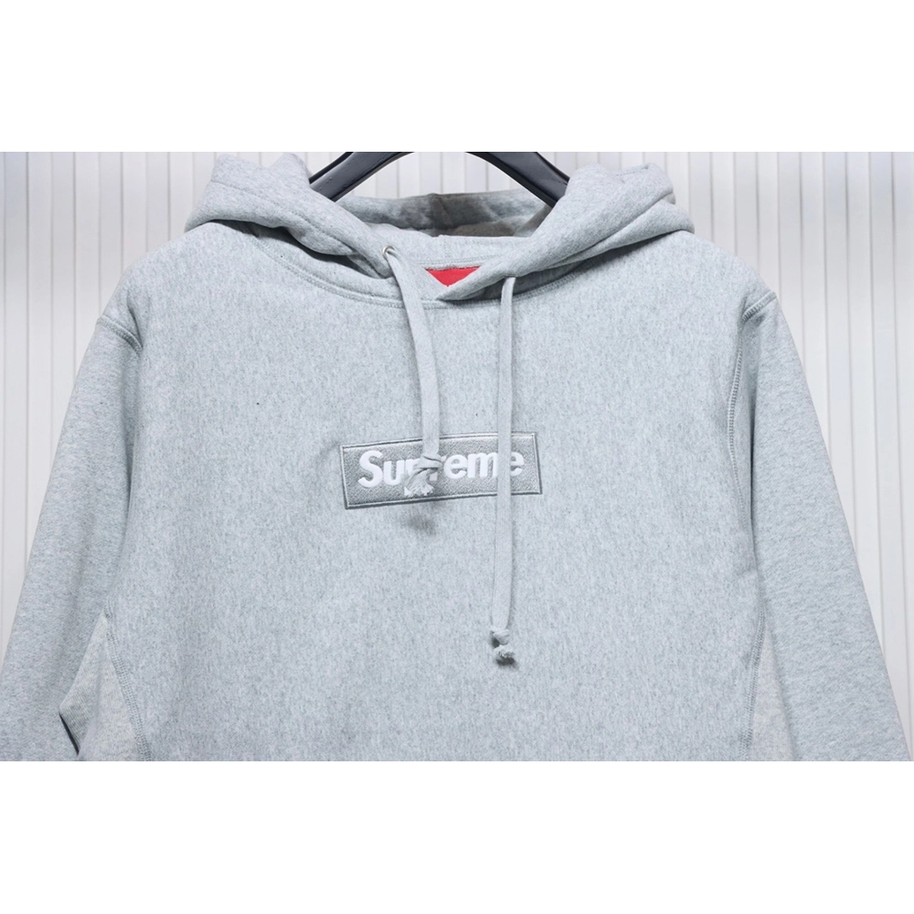 Supreme chest embroidered logo hooded sweatshirt,Supreme