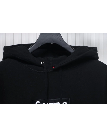 Supreme chest embroidered logo hooded sweatshirt TSK1,Supreme
