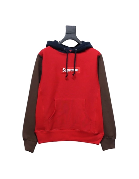 Supreme chest embroidered logo hooded sweatshirt TSK2,Supreme