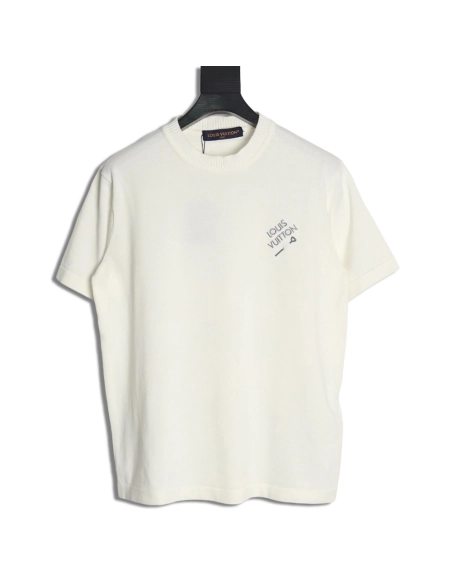Louis Vuitton Pin Knit Short Sleeve T-Shirt,Louis Vuitton