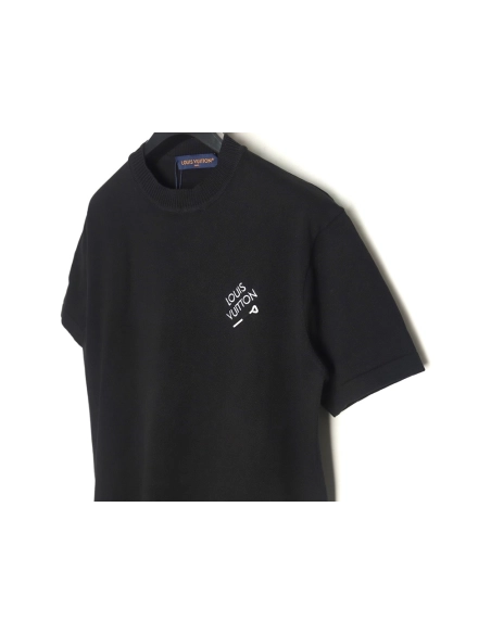 Louis Vuitton Pin Knit Short Sleeve T-Shirt TSK1,Louis Vuitton
