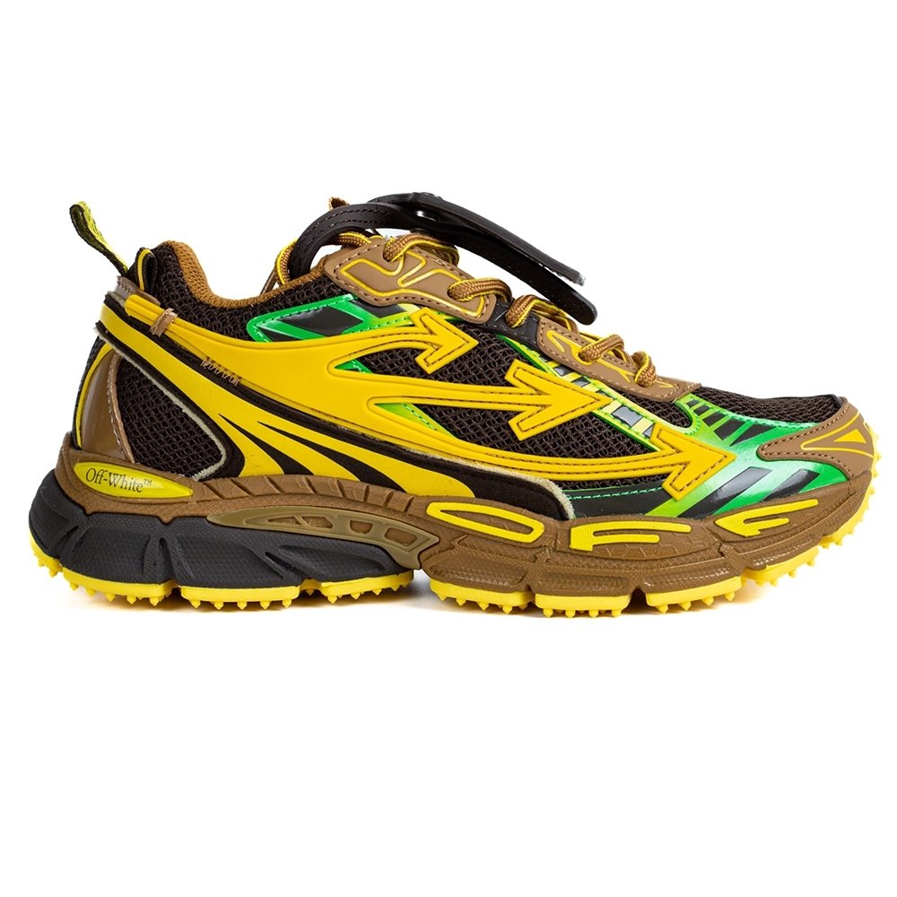 Off-White Be Right Back Brown Yellow,Off-White Be Right Back