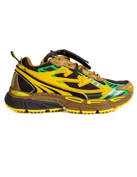 Off-White Be Right Back Brown Yellow,Off-White Be Right Back