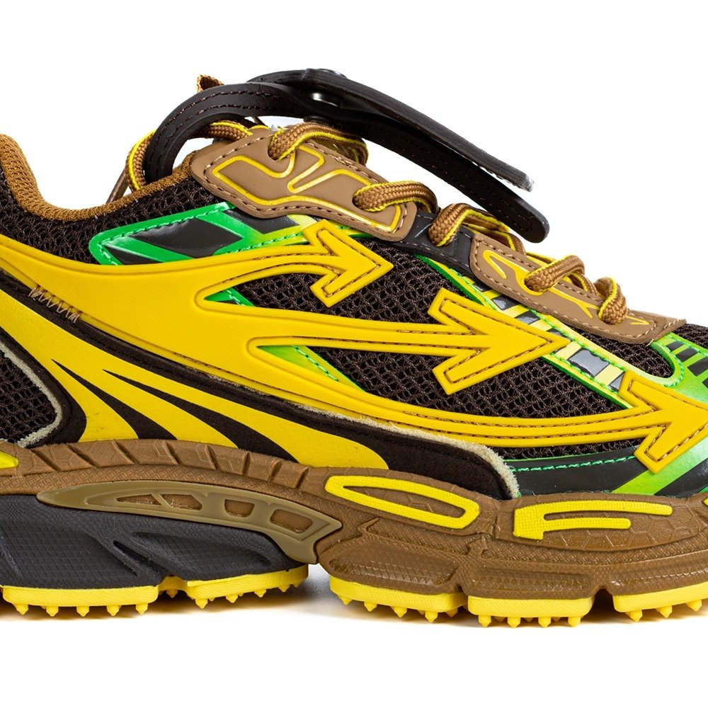 Off-White Be Right Back Brown Yellow,Off-White Be Right Back