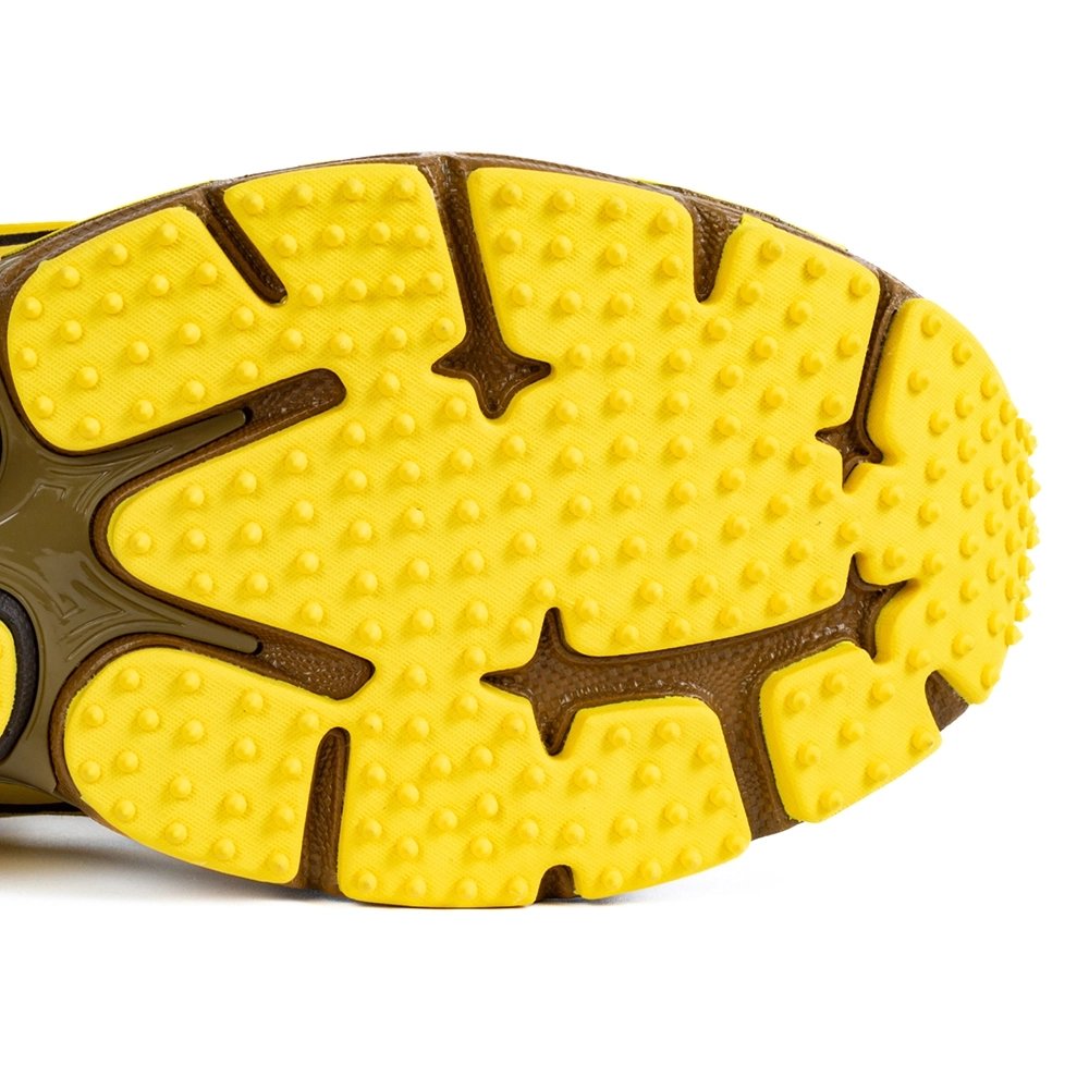 Off-White Be Right Back Brown Yellow,Off-White Be Right Back