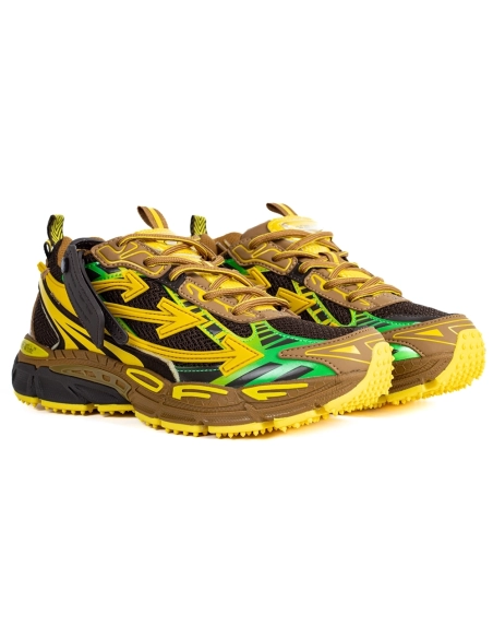 Off-White Be Right Back Brown Yellow,Off-White Be Right Back