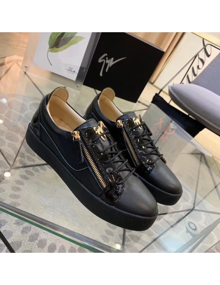 Giuseppe Zanotti Frankie Low Top Sneakers Black,Other Sneakers