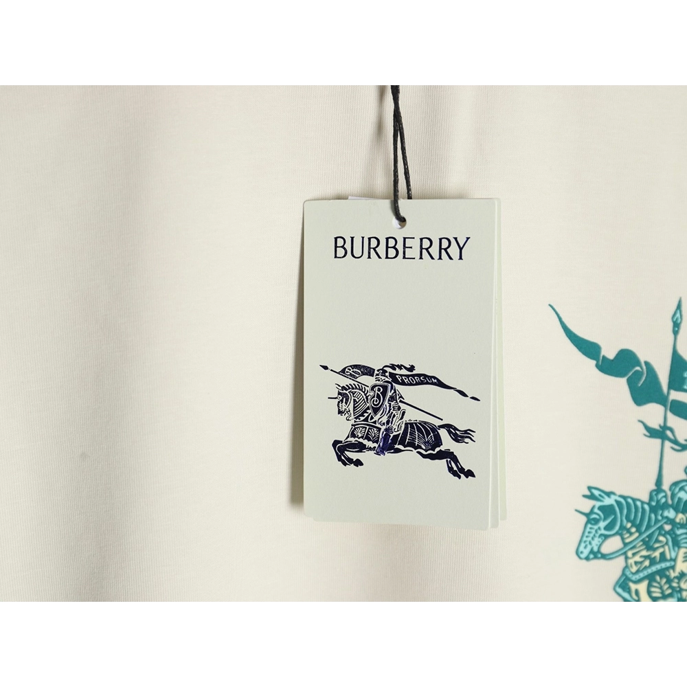 Burberry Warhorse Logo Colorblock Foam Print Short Sleeve T-Shirt,Burberry