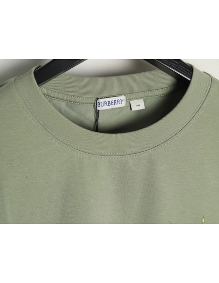 Burberry Warhorse Logo Colorblock Foam Print Short Sleeve T-Shirt TSK1,Burberry