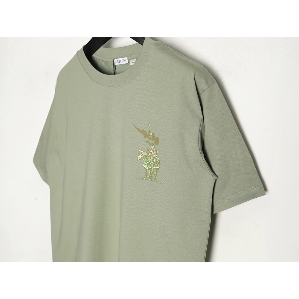 Burberry Warhorse Logo Colorblock Foam Print Short Sleeve T-Shirt TSK1,Burberry