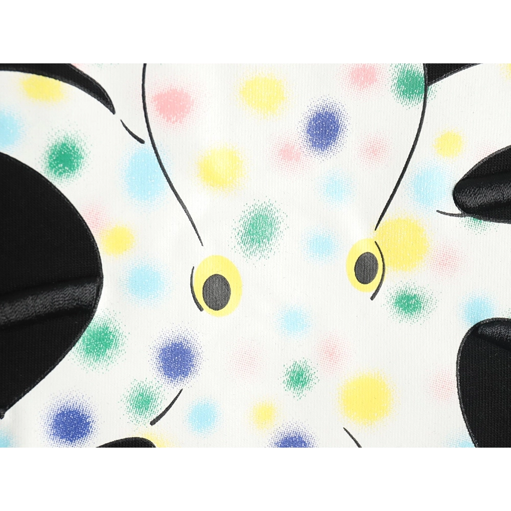 Loewe Octopus print and Anagram embroidered short-sleeved T-shirt TSK1,Loewe