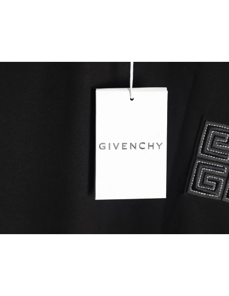 Givenchy chest 4G topstitch embroidered short sleeves TSK1,Givenchy